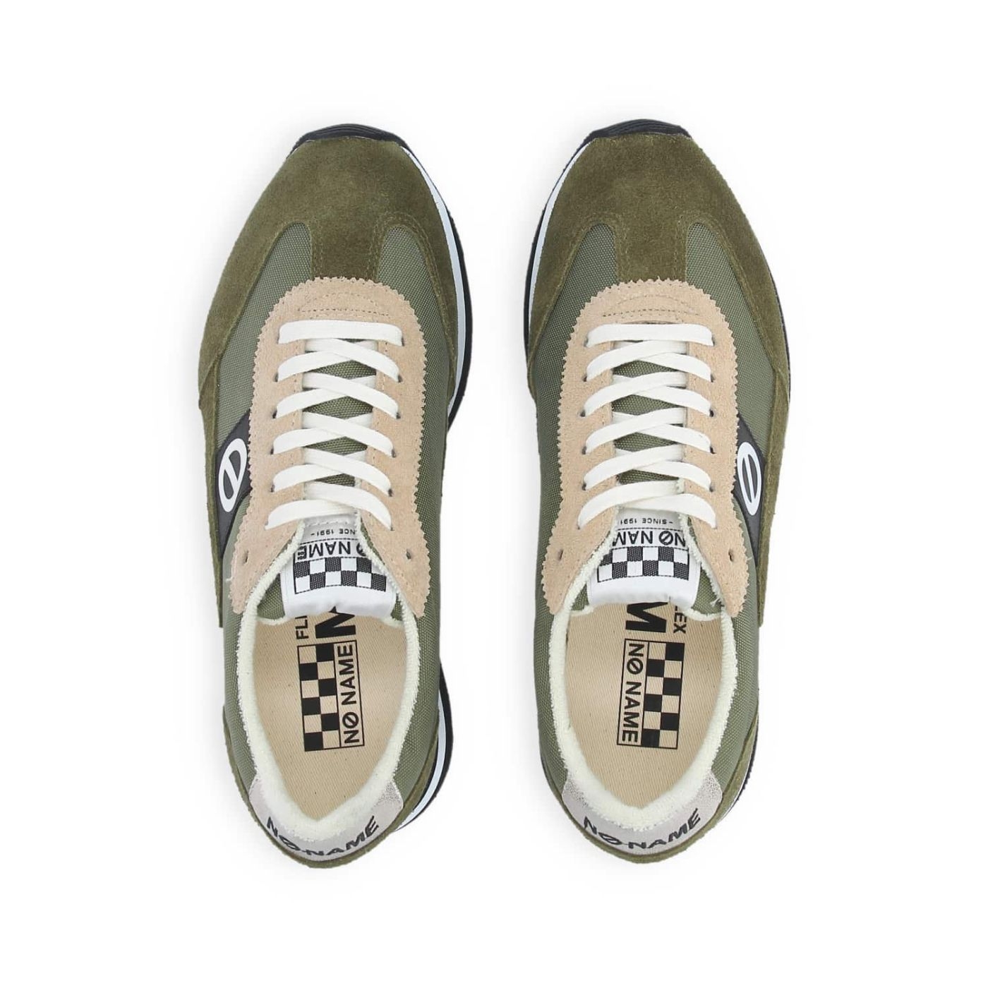 BASKETS NO NAME FLEX M JOGGER OLIVE GOLD